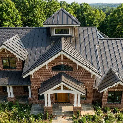 Standing seam metal roof installation Georgia Smart Services
