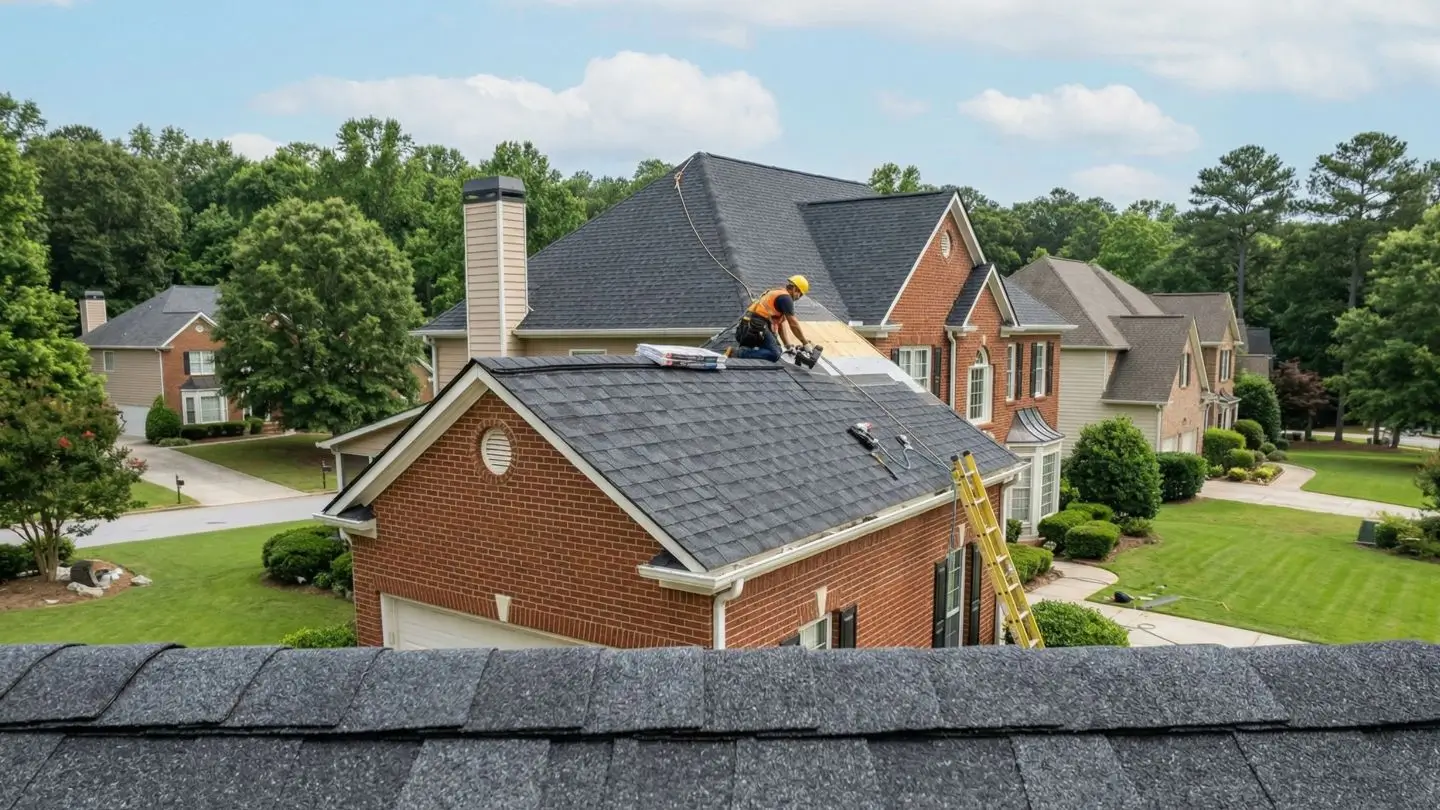 Professional roofing and storm damage services in Georgia